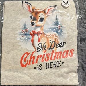 Oh Deer Christmas Bella Canvas Graphic Tee